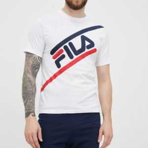 Fila Bavlněné pyžamo Fila bílá barva