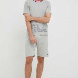 Fila Pyžamo Fila šedá barva