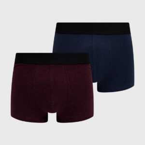 Superdry Boxerky Superdry (2-pack) tmavomodrá barva