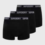 Superdry Boxerky Superdry (3-pack) černá barva