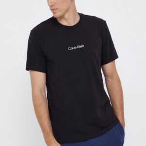 Calvin Klein Underwear Pyžamové tričko Calvin Klein Underwear černá barva