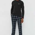 Emporio Armani Underwear Pyžamo Emporio Armani Underwear černá barva