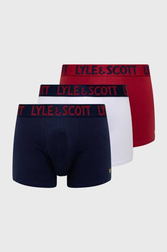 Lyle & Scott Boxerky Lyle & Scott 3-pack pánské