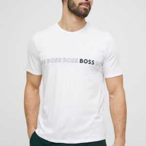 Boss Bavlněné pyžamo BOSS zelená barva