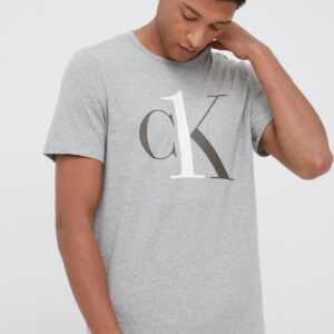 Calvin Klein Underwear Plážové tričko Calvin Klein Underwear šedá barva