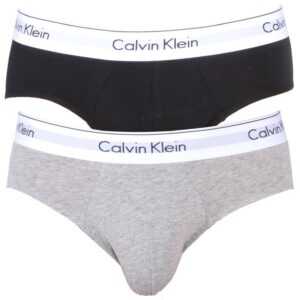 Calvin Klein 2PACK pánské slipy Calvin Klein vícebarevné (NB1084A - BHY) S