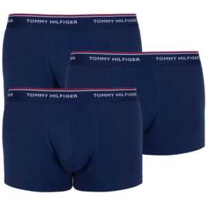 Tommy Hilfiger 3PACK pánské boxerky Tommy Hilfiger tmavě modré (1U87903842 409) L