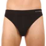 Gino Pánské slipy Gino bambusové černé (50004) L