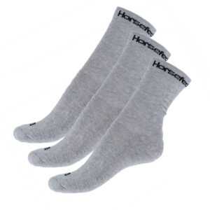 Horsefeathers 3PACK ponožky Horsefeathers šedé (AA547D) S
