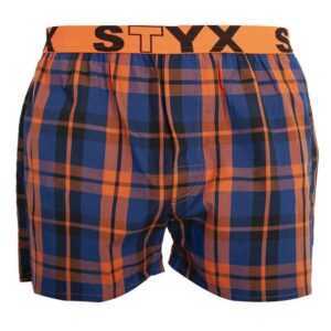 Styx Pánské trenky Styx sportovní guma vícebarevné (B826) M