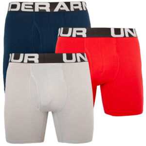 Under Armour 3PACK pánské boxerky Under Armour vícebarevné (1363617 600) L