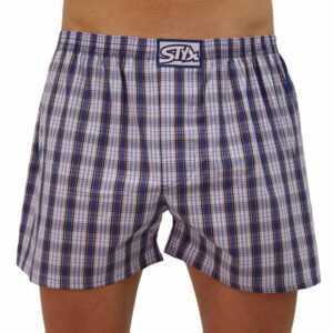 Styx Pánské trenky Styx klasická guma vícebarevné (A102)  M