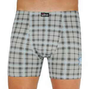 Gino Pánské boxerky Gino šedé (74114) M