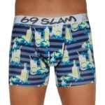 69SLAM Pánské boxerky 69SLAM fit bamboo mojito (MPBJTO-BB) M