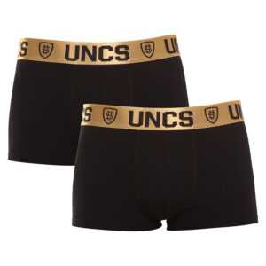 UNCS 2PACK pánské boxerky UNCS Goldman nadrozměr (21L171PSPP) 4XL