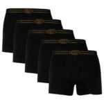 CR7 5PACK pánské boxerky CR7 černé (8106-49-2403) M