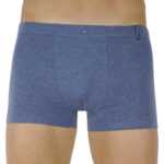 Molvy Pánské boxerky Molvy modré (MP-968-BEU) M