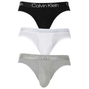 Calvin Klein 3PACK pánské slipy Calvin Klein vícebarevné (NB2969A-UW5) M