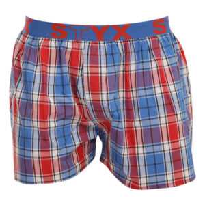 Styx Pánské trenky Styx sportovní guma vícebarevné (B908) XL