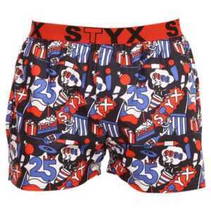 Styx Pánské trenky Styx art sportovní guma 25 let (B1454) XL