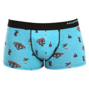 69SLAM Pánské boxerky 69SLAM hip bamboo day of the dead (MHBDOF-BB) M