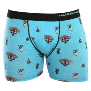 69SLAM Pánské boxerky 69SLAM fit bamboo day of the dead  (MPBDOF-BB) L