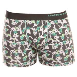 69SLAM Pánské boxerky 69SLAM fit bamboo panda boo (MPBPBO-BB) M