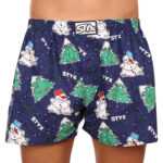 Styx Pánské trenky Styx art klasická guma Vánoce (A1450) M