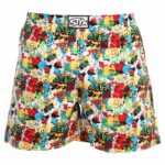 Styx Pánské trenky na spaní Styx emoji (DTP954) XXL