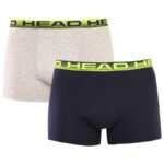 Head 2PACK pánské boxerky HEAD vícebarevné (701216198 002) L