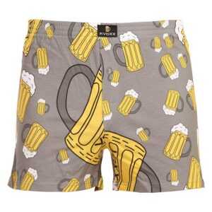 VoXX Pánské trenky VoXX šedé (Karlos - pivo velké) XL