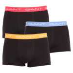 Gant 3PACK pánské boxerky Gant černé (902213003-005) M