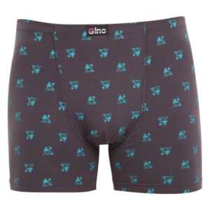 Gino Pánské boxerky Gino šedé (74136) M