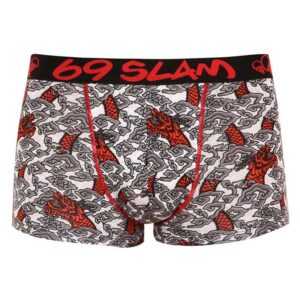 69SLAM Pánské boxerky 69SLAM hip bamboo sky dragon (MHBSDN-BB) M