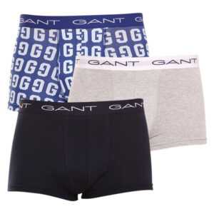 Gant 3PACK pánské boxerky Gant vícebarevné (902223313-436) XL