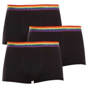 Gant 3PACK pánské boxerky Gant černé (902122003-005) XL
