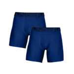 Under Armour 2PACK pánské boxerky Under Armour nadrozměr modré (1363619 400) 4XL