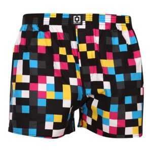 Horsefeathers Pánské trenky Horsefeathers Manny Cmyk check (AM167D) L