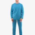Gino Pánské pyžamo Gino petrolejové (79129) L