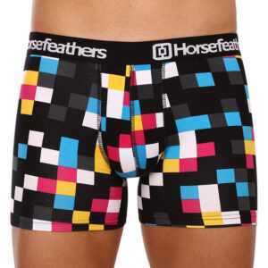 Horsefeathers Pánské boxerky Horsefeathers Sidney Cmyk check (AM164H) XL