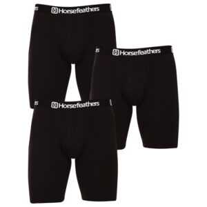Horsefeathers 3PACK pánské boxerky Horsefeathers Dynasty long (AM195A) M