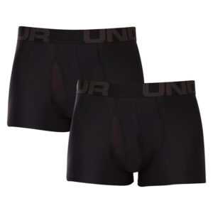 Under Armour 2PACK pánské boxerky Under Armour nadrozměr černé (1363618 001) 4XL