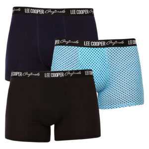 Lee Cooper 3PACK pánské boxerky Lee Cooper vícebarevné (LCUBOX3P4-1946712) M