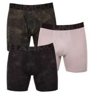 Under Armour 3PACK pánské boxerky Under Armour vícebarevné (1363615 005) M