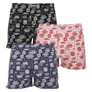 Andrie 3PACK pánské trenky Andrie vícebarevné (PS 5676) M