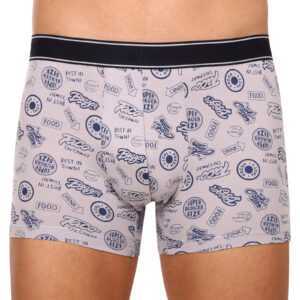 Andrie Pánské boxerky Andrie šedé (PS 5515 A) XXL