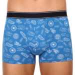 Andrie Pánské boxerky Andrie modré (PS 5515 B) XL
