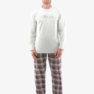 Gino Pánské pyžamo Gino vícebarevné (79133-LxGDCF) L