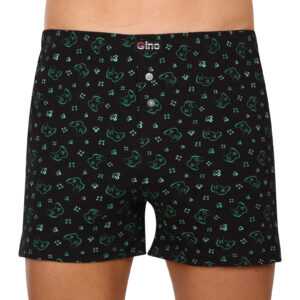 Gino Pánské trenky Gino černé (75180) M