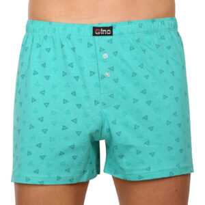 Gino Pánské trenky Gino zelené (75185) L